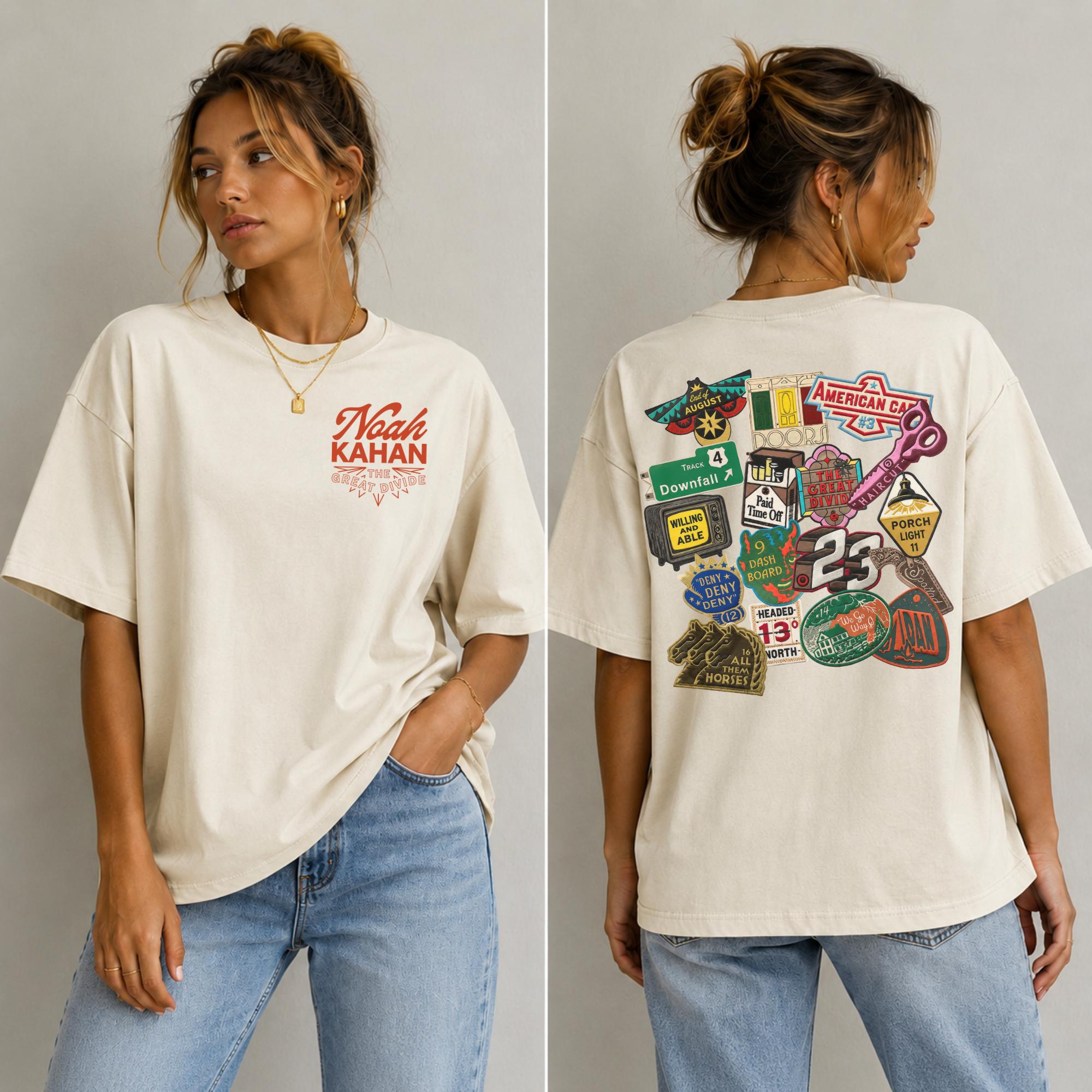 The Divide Tour Noah Kahan T-Shirt, I'll Leave Porch Light On Sweatshirt, Country Music Tour Tee, Gift for Fan