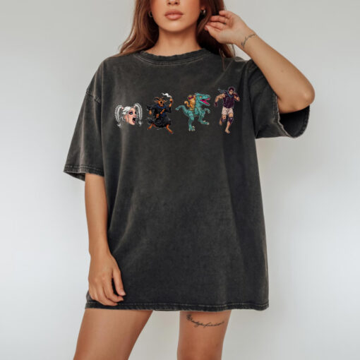 Carl Princess Donut and Mongo Samantha Prepotente Comfort Colors Shirt, Dungeon Crawler Squad Tee