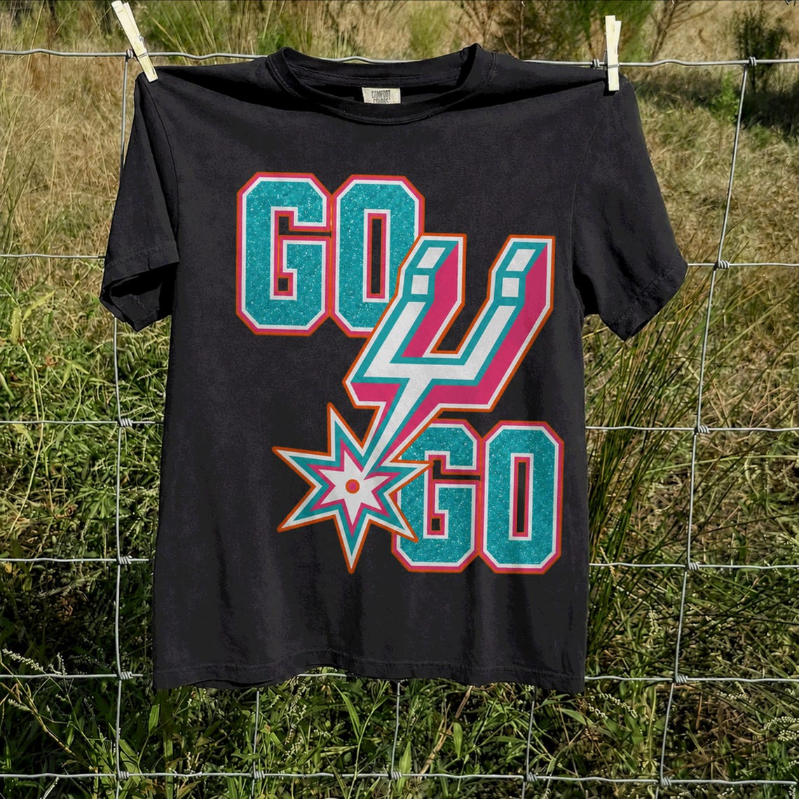 Go Go Shirt, San Antonio Basketball Fan Tee
