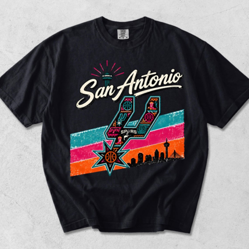 San Antonio Shirt, Basketball Fan Tee