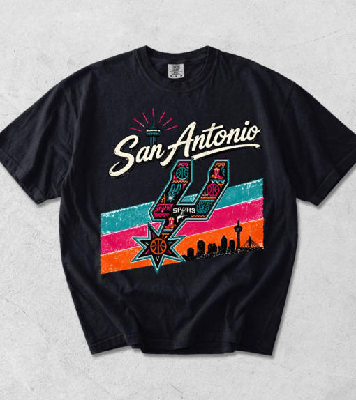 San Antonio Shirt, Basketball Fan Tee