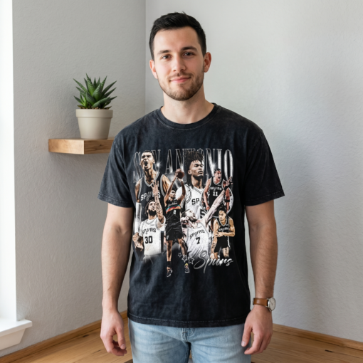 San Antonio Basketball Graphic T-Shirt