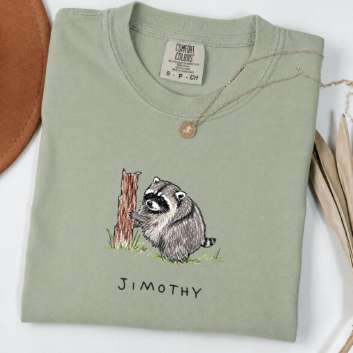 Jimothy Raccoon Viral Shirt, Short King Jimothy Tee. Cute Trash Panda Shirt, Famous Seattle Raccoon Shirt, Cute Baby Raccoon