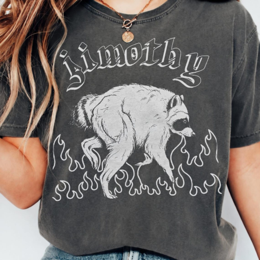 Jimothy The Short Spined Raccoon Shirt, Ballard Raccoon Meme Tee, Vintage Bootleg Raccoon T-Shirt, Funny Animal Shirt