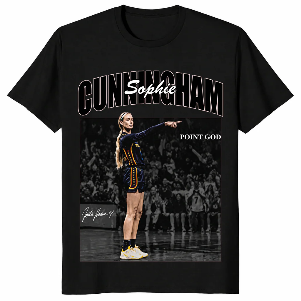 Sophie Cunningham Point God Indiana Fever WNBA Fan Shirt (1)