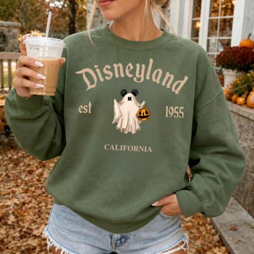 Magical Land Halloween Sweatshirt, Cute Ghost Halloween Hoodie, Spooky Season Gift