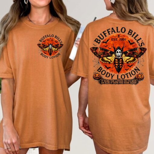 Buffalo Bill's Body Lotion T-Shirt, Silence of The Lambs Shirt, Hannibal Lecter, 90s Horror Movie Tshirt, Halloween Gift
