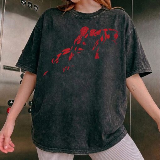 Acid Wash Spiderman Brand New Day T-Shirt, Zendaya Spiderman Shirt, Gift For Fan