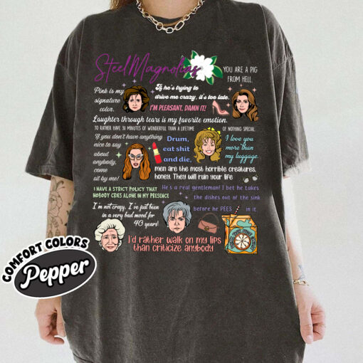 Steel Magnolias Quotes Shirt, I Slapped Ouiser Boudreaux T-Shirt, 90s Vintage Movies Quote Tee, Gift for Fan